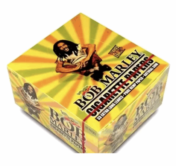 Bob Marley Pure Hemp Cigarette Rolling Papers 50 box packs King size
